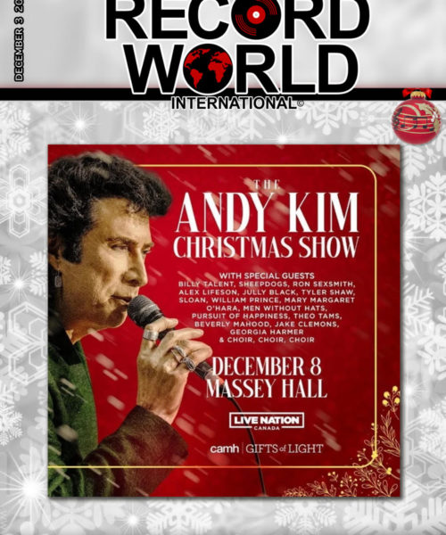 The Tradition Continues…Andy Kim Christmas Live Concert Massey Hall December 8, 2021