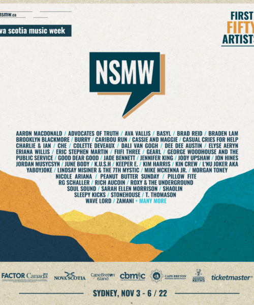 Nova Scotia Music Week Announces First Round of Artists