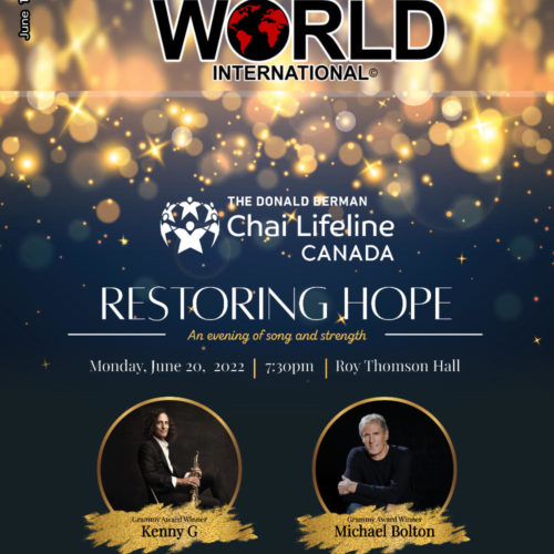 Michael Bolton and Kenny G Are RESTORING HOPE at Roy Thomson Hall June 20