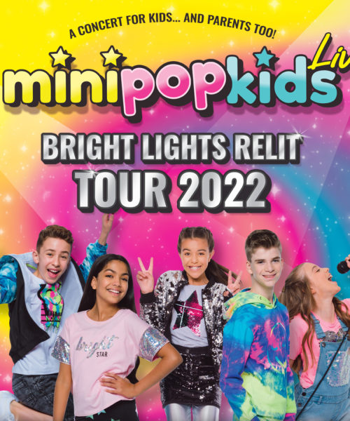 Canada’s Best-Selling Kids Music Group the MINI POP KIDS Celebrate their BRIGHT LIGHTS RELIT TOUR with New Video for “About That Time”