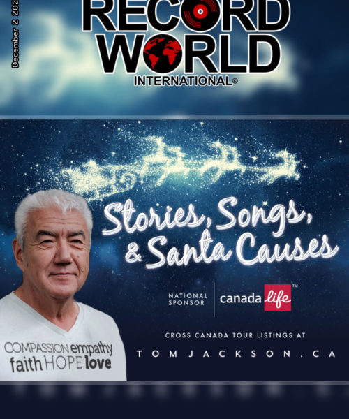 Tom Jackson’s ‘Stories, Songs & Santa Causes’ Kickstarts The 2022 Holiday Season With Cross-Canada Tour
