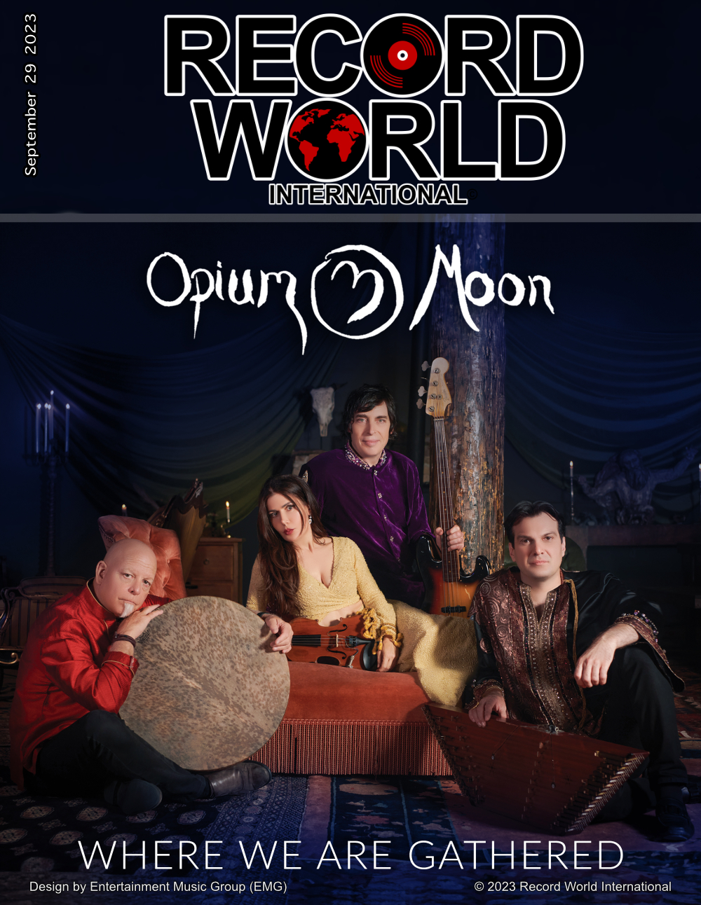 Twice-Nominated Grammy Opium Moon Launch New Album “Where We Are Gathered” 