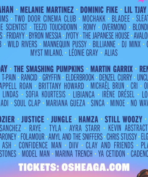 OSHEAGA! Stacked Lineup Includes Established Megastars And Leaders Of The New Vanguard! 