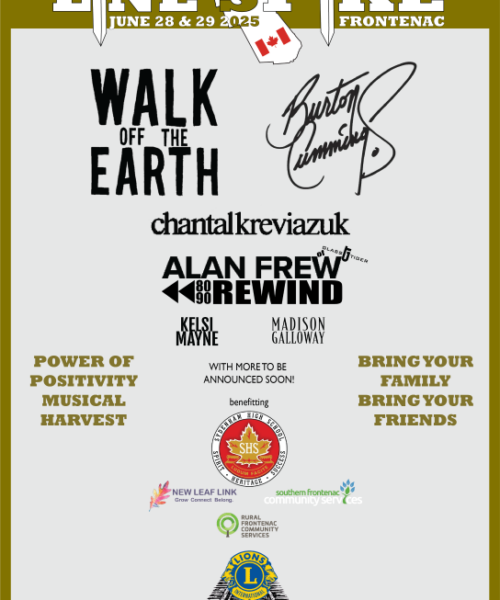 Line Spike Frontenac 2025 Announces All-Star Canada Day Weekend Lineup With Burton Cummings, Walk Off The Earth, Chantal Kreviazuk And More