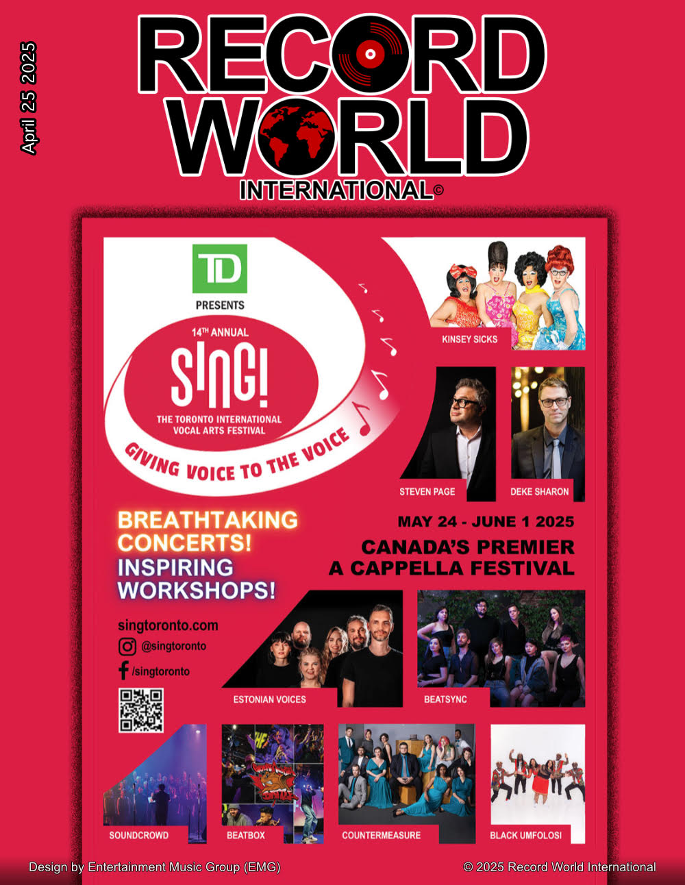 SING! THE TORONTO INTERNATIONAL VOCAL ARTS FESTIVAL