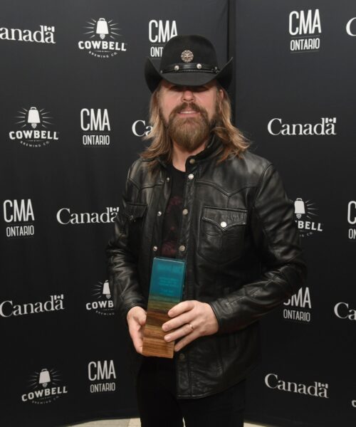 Acclaimed Canadian Country Artist Jason McCoy Wins the Inaugural Real McCoy Award at the 13th Annual CMAOntario Awards