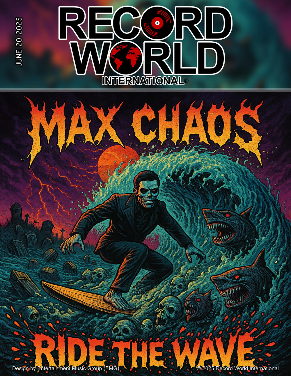 Metal’s New Threat Emerges: Max Chaos Unleashes First Single “Ride the Wave”  