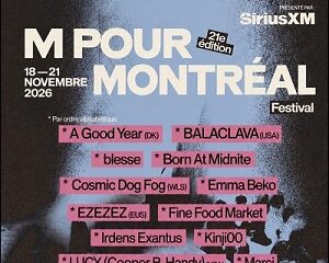 M FOR MONTREAL M POUR MONTREAL 2026: A FIRST WAVE OF ARTISTS UNVEILED